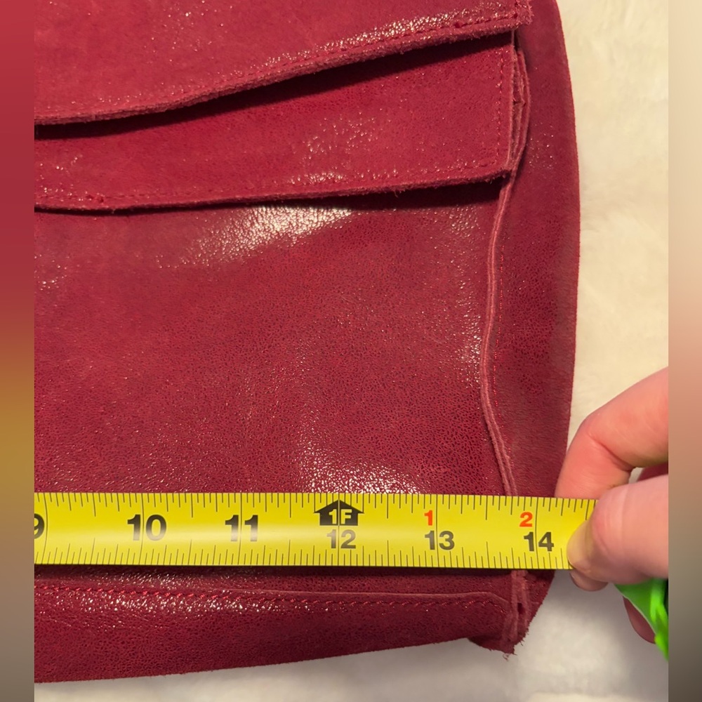 Moda Luxe Red Glittery Purse - Picture 5 of 5